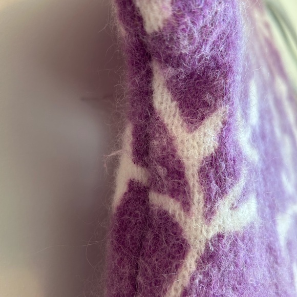 Sézane Purple Floral Cardigan - Picture 5 of 9